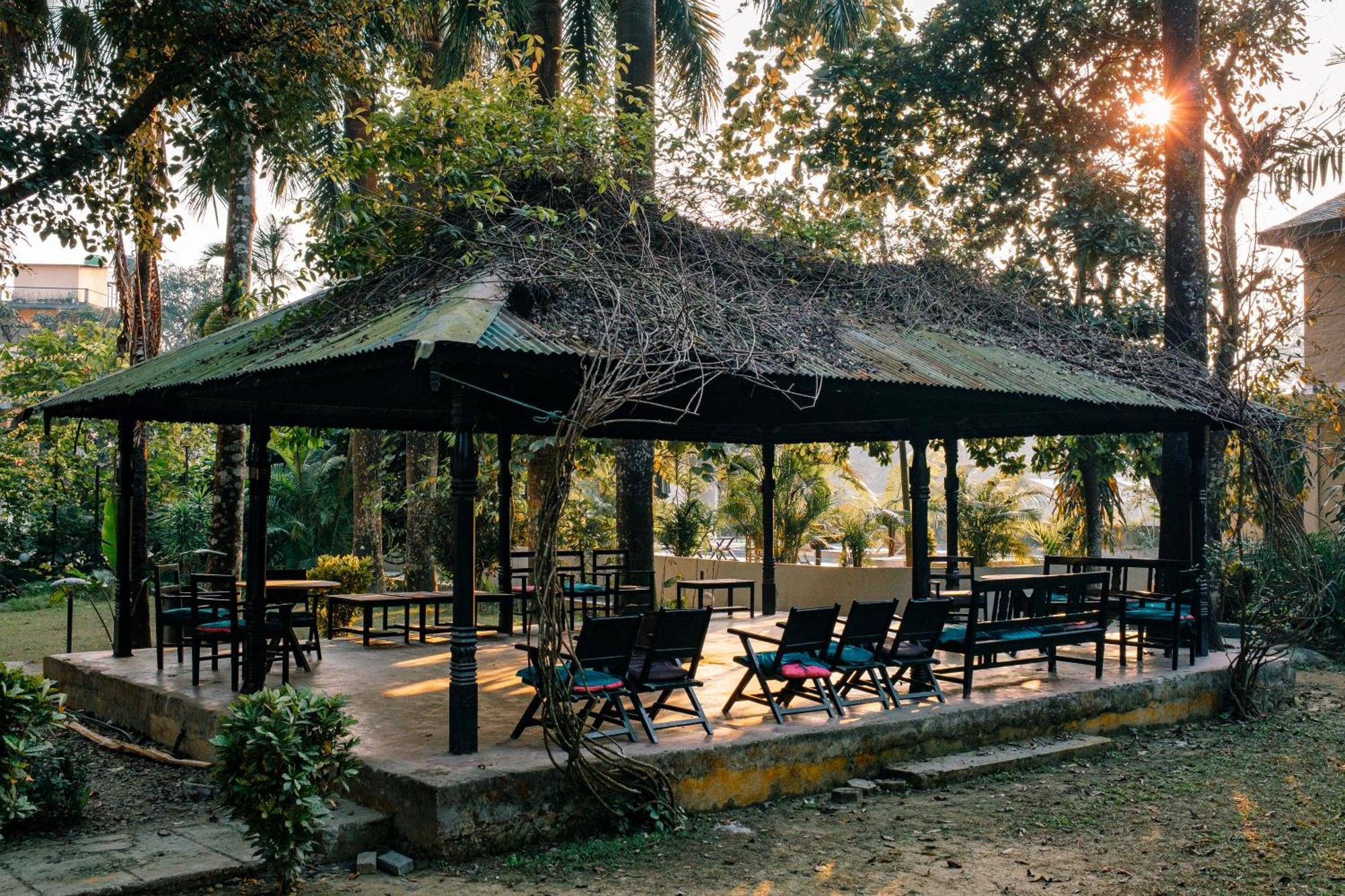 Hotel Parkside & Swimming Pool-Between Greenery And Azure ,Your Perfect Retreat Chitwan Exteriör bild